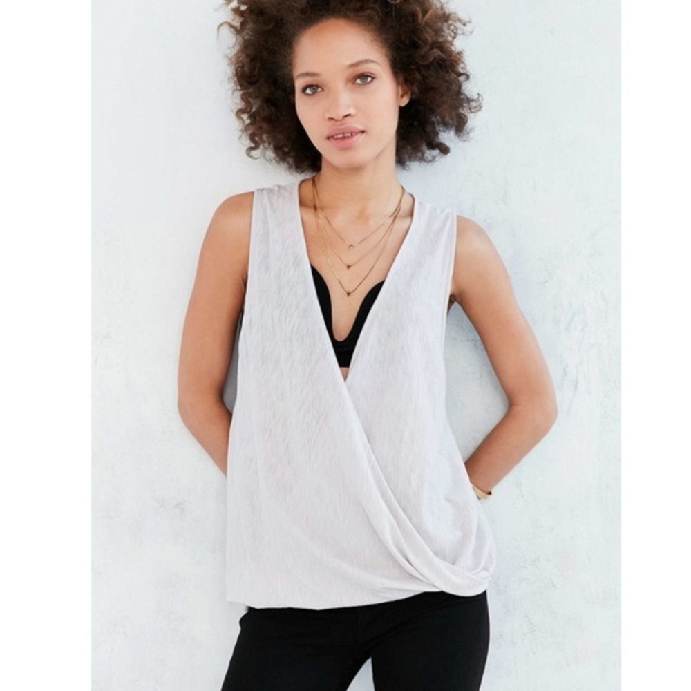 Urban Outfitters Silence + Noise - Emlyn Surplice Top - XS